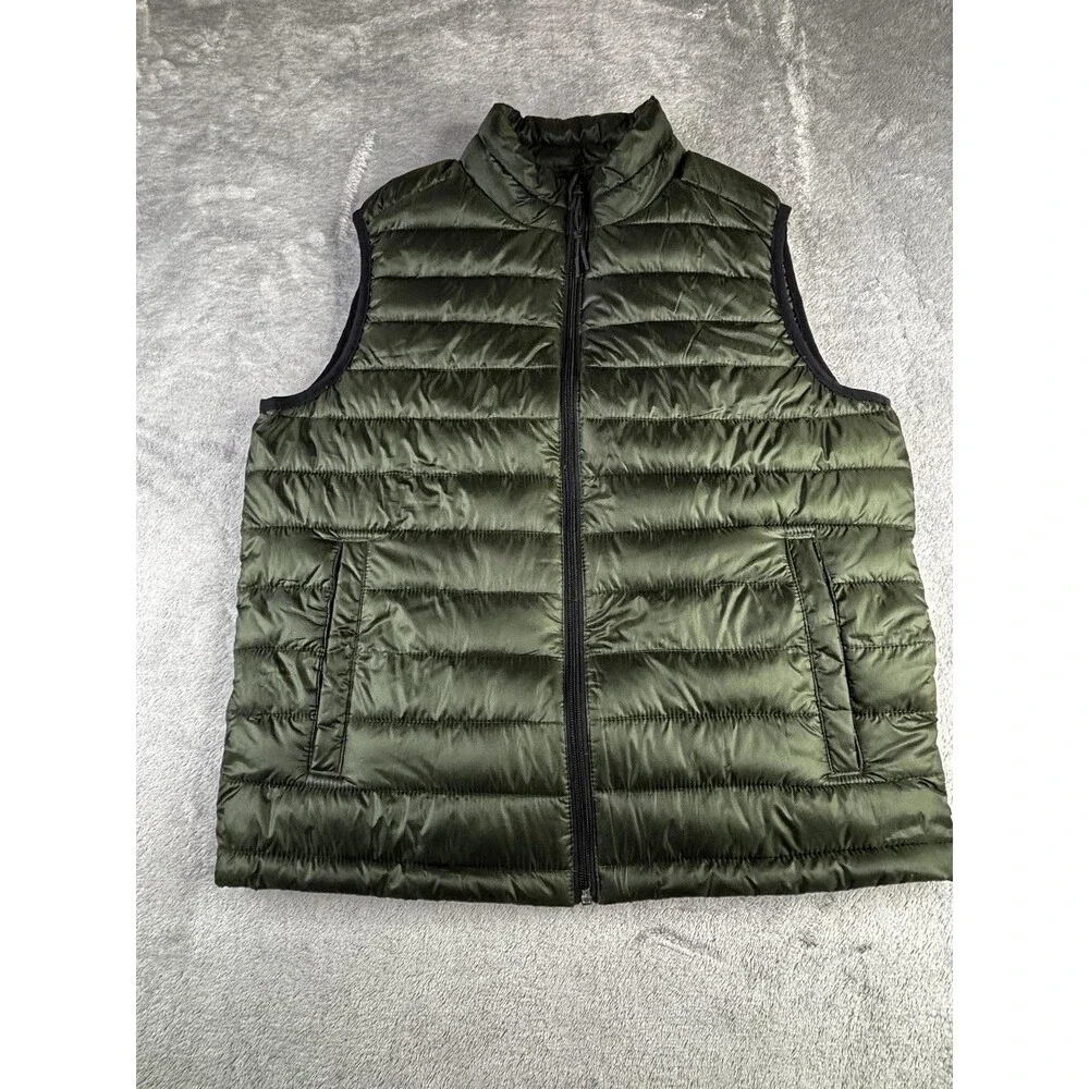 Aeropostale‎ Vest Mens Small Puffer Quilted Lightweight Sleeveless Jacket Zip